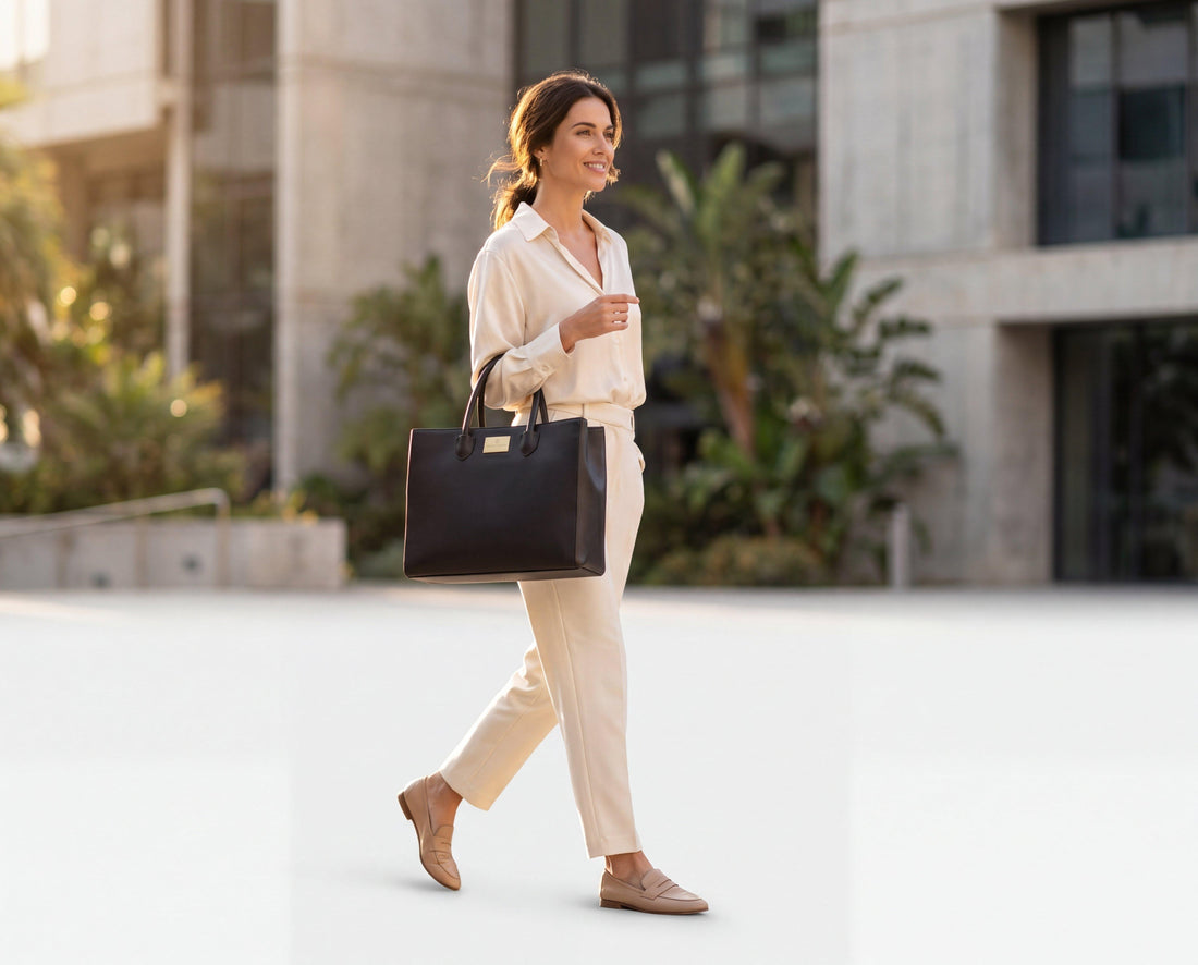The Ultimate Sustainable Vegan Leather Tote Bag: Meet the Tiara Everyday Tote