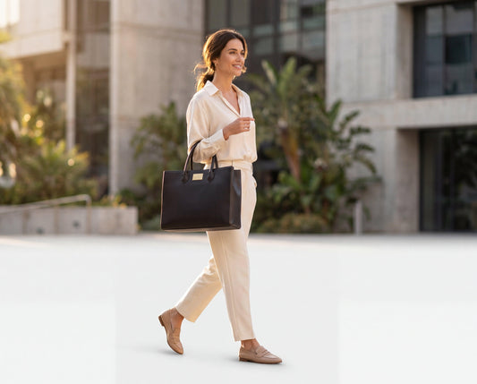 The Ultimate Sustainable Vegan Leather Tote Bag: Meet the Tiara Everyday Tote