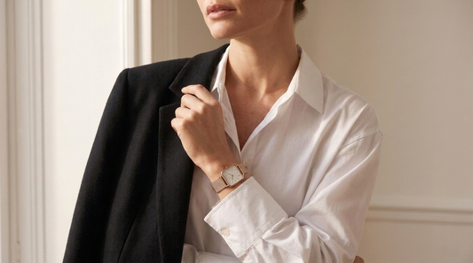 Discover Timeless Elegance: The Victoria Pearl Rose Gold Watch for Women
