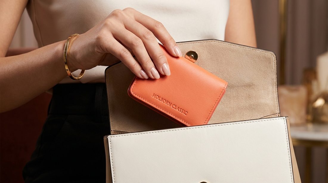 Snap, Slide, Go: Meet the Small Orange Wallet That's Redefining Everyday Carry
