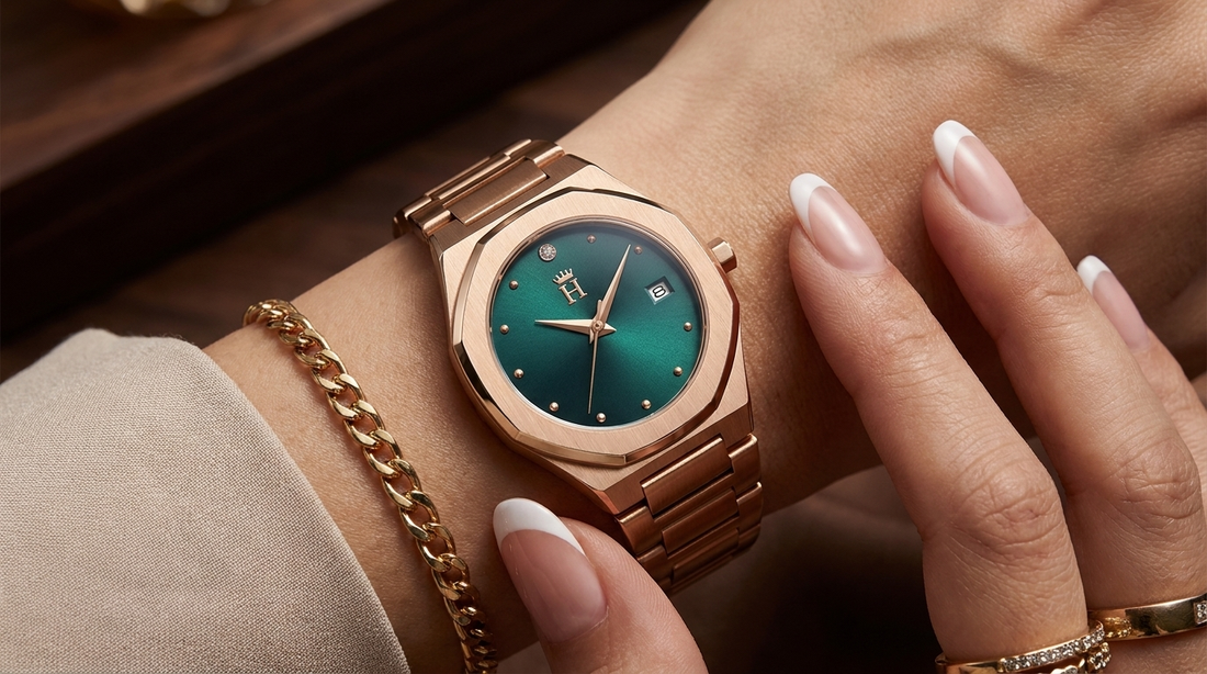 Crown Emerald 34mm: The Rose Gold Watch Every Woman Needs on Her Wrist