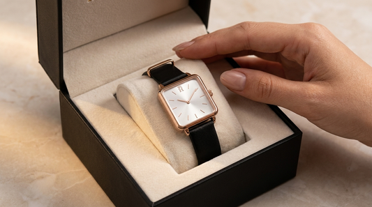Victoria Night 28mm: The Black Leather Watch Every Woman Needs This Season