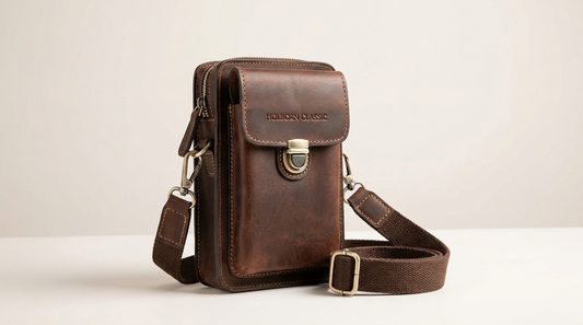 Travel Light, Travel Sharp: Why the Mens TravelVault Leather Pouch Belongs on Your Next Trip