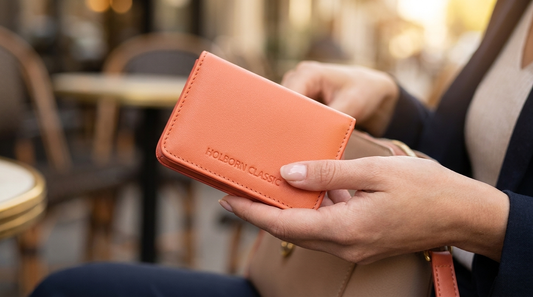 Small Wallet, Big Personality: Meet the Magsnap Easy Wallet in Orange